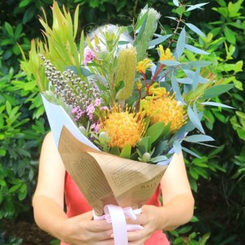 Australian Native Posy "Spring Bushlight"