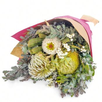 Australian Native Posy "Native Textures"