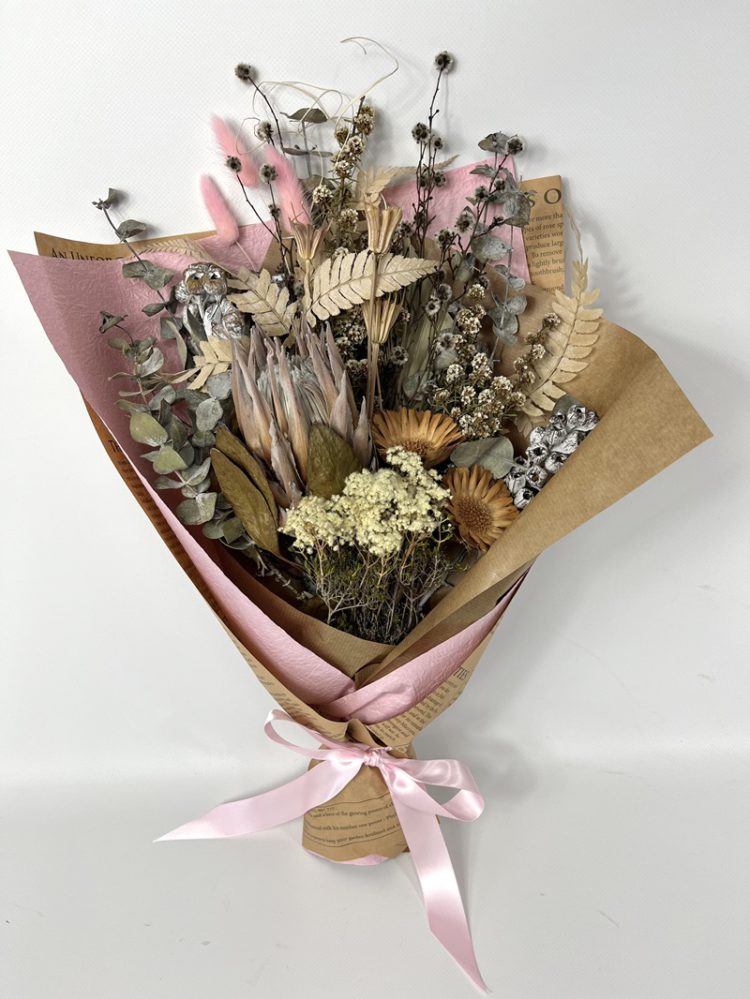 Dried Bouquet - Vintage Rose