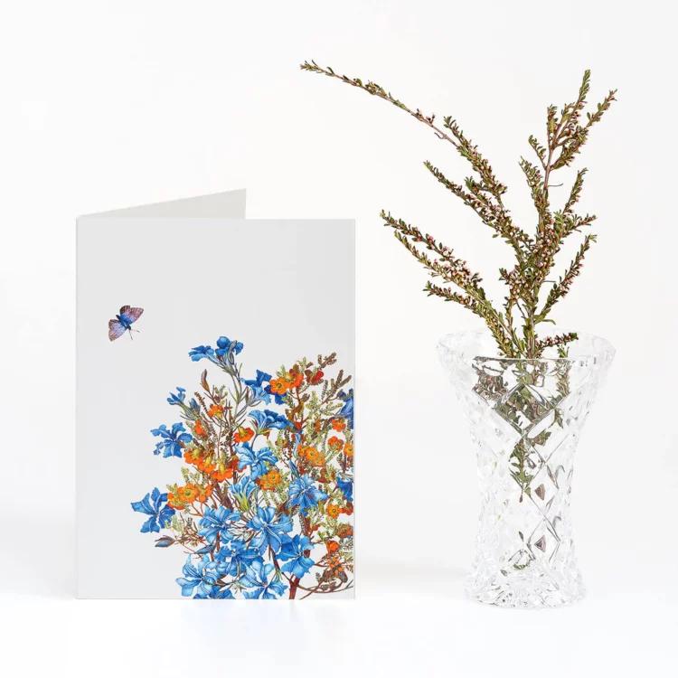 Card - Native Blue